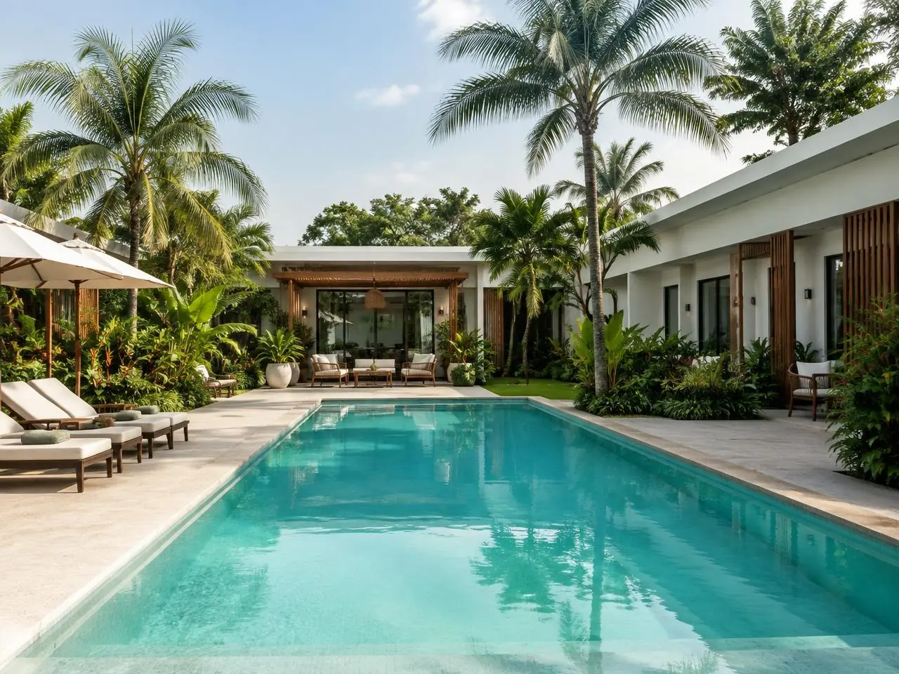 Boutique hotel courtyard inspiration